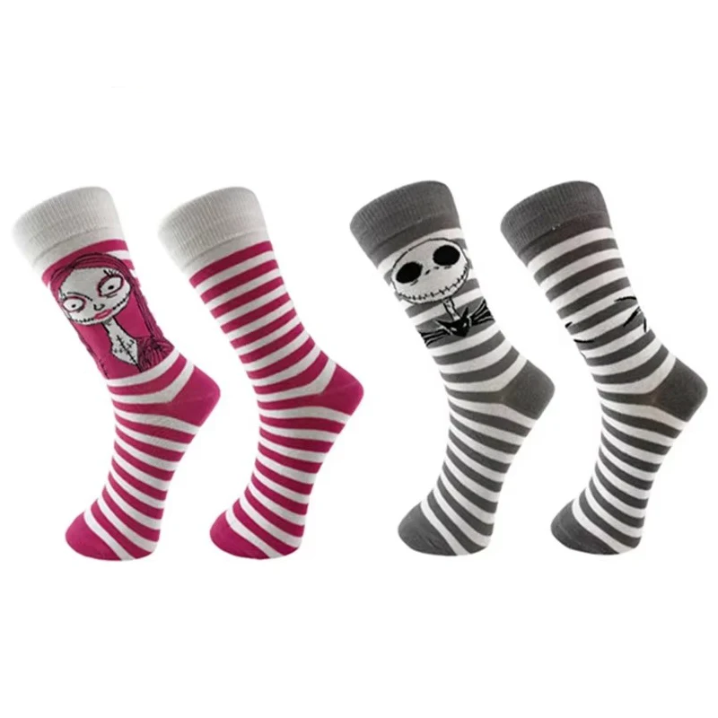 The Nightmare Before Christmas Cotton Sock Jack Sally Cartoon Figure Stripe Printing Stocking Women Men Adult Winter Warmth Gift
The Nightmare Before Christmas Cotton Sock Jack Sally Cartoon Figure Stripe Printing Stocking Women Men Adult Winter Warmth Gift