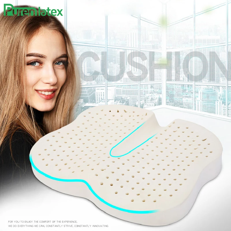 PurenLatex Thailand Improted Natural Latex Cushion Chair Hips Orthopedic Cushion Seat Latex Mats Coccyx Protect Pad
PurenLatex Thailand Improted Natural Latex Cushion Chair Hips Orthopedic Cushion Seat Latex Mats Coccyx Protect Pad