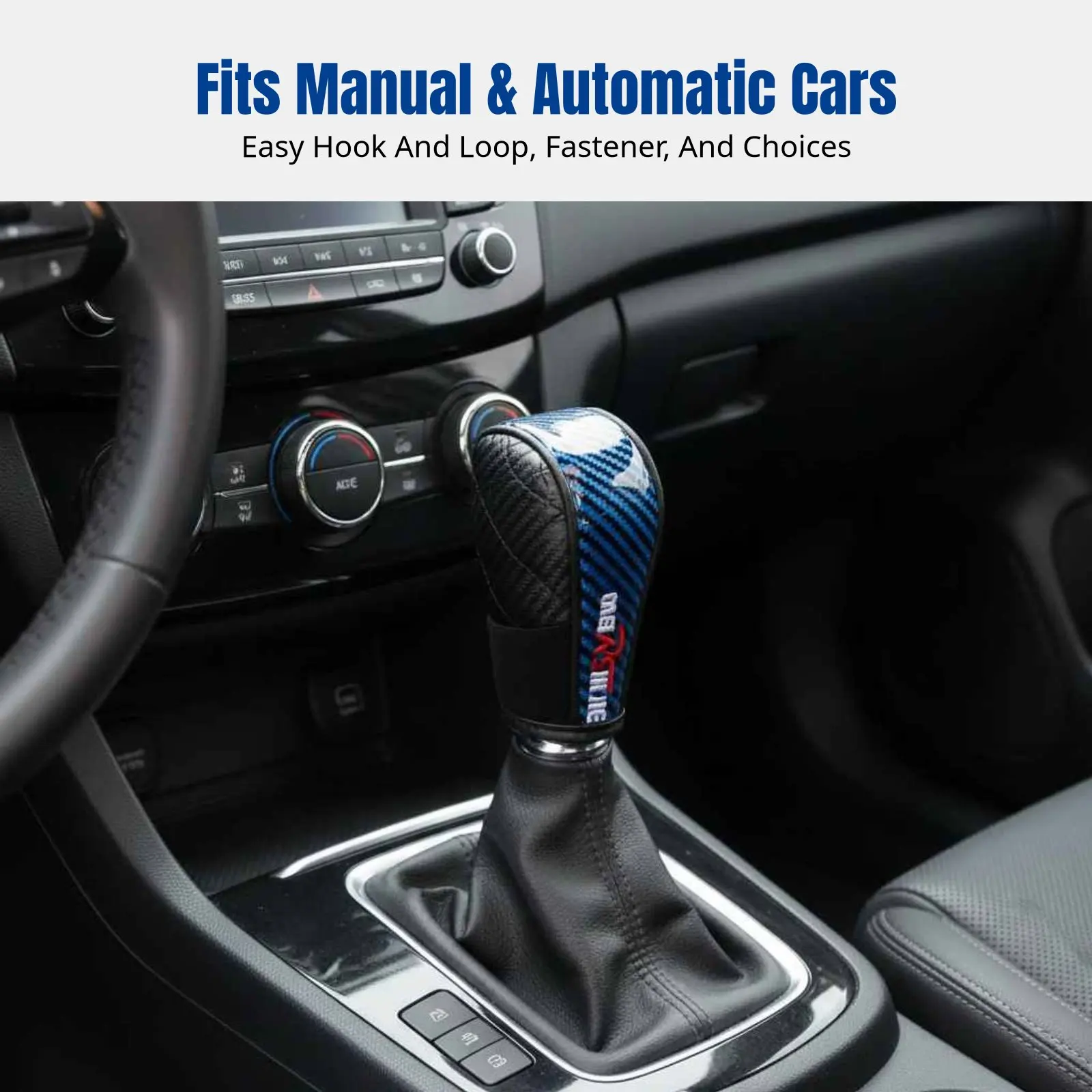 Carbon Fiber Gear Shift Cover, Universal Fit, Manual/Automatic, Car Interior Upgrade, Multiple Colors
Carbon Fiber Gear Shift Cover, Universal Fit, Manual/Automatic, Car Interior Upgrade, Multiple Colors