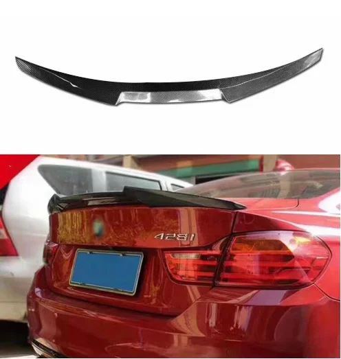 M4 Style Carbon Fiber Rear Roof Spoiler Trunk Lip Wing For BMW F32 4 Series 2 Door Coupe F32 2014-2018 F32 Rear Spoiler
M4 Style Carbon Fiber Rear Roof Spoiler Trunk Lip Wing For BMW F32 4 Series 2 Door Coupe F32 2014-2018 F32 Rear Spoiler