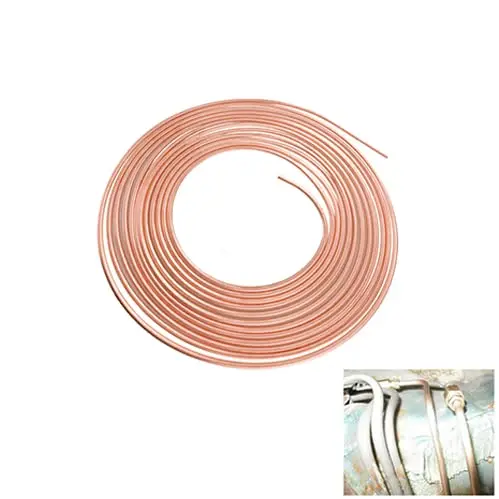 50 Ft Steel Copper Nickel Brake Line Tubing 3/16 OD For Auto Fuel & Trans System
50 Ft Steel Copper Nickel Brake Line Tubing 3/16 OD For Auto Fuel & Trans System