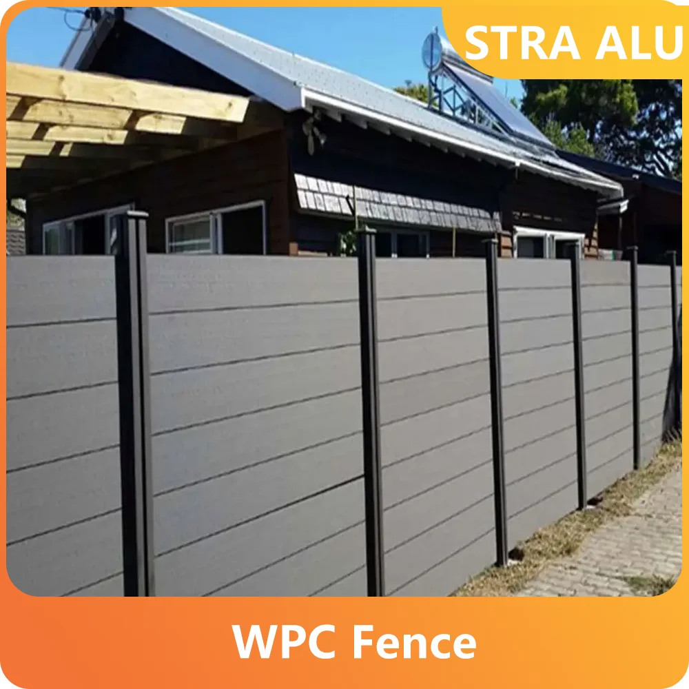 Height WPC Fencing IP65 Waterproof & Anti-UV, Aluminum Reinforced Windproof 120km/h for Garden/Yard Privacy, Custom Length
Height WPC Fencing IP65 Waterproof & Anti-UV, Aluminum Reinforced Windproof 120km/h for Garden/Yard Privacy, Custom Length