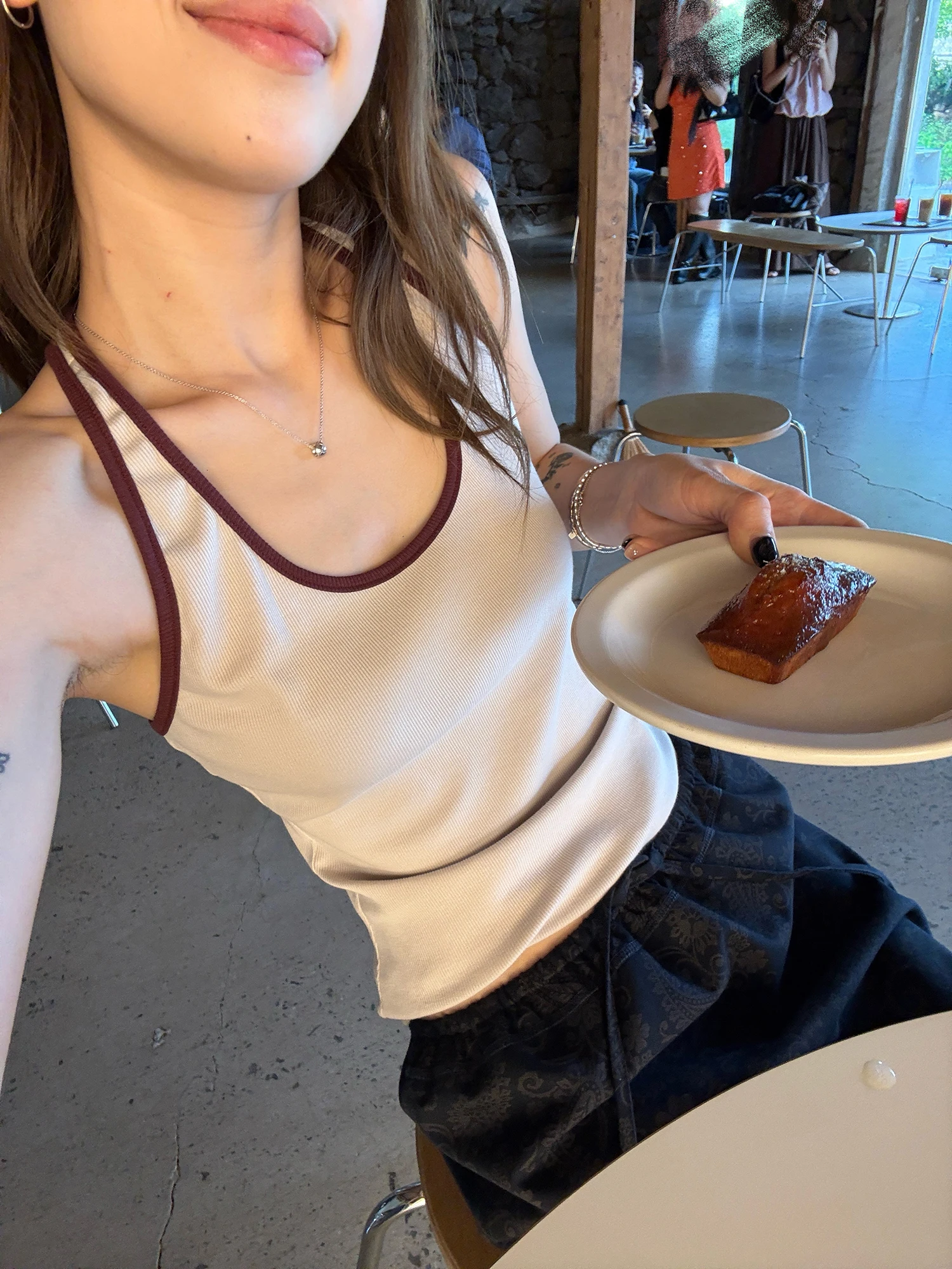 Retro Contrast Color Stitching Ba Small Flower Embroidery Strap Vest Women's Versatile Svel Inner Wear Base Layer
Retro Contrast Color Stitching Ba Small Flower Embroidery Strap Vest Women's Versatile Svel Inner Wear Base Layer