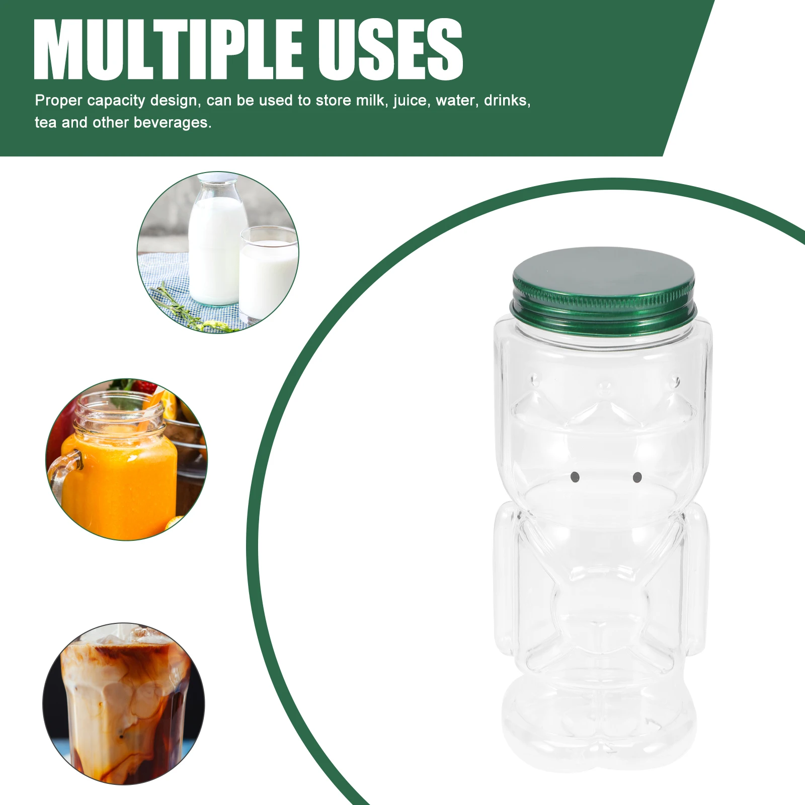 10Pcs Transparent Pet Juice Bottles Multifunctional Yogurt Cup Dispenser for Parties Classrooms Gifts
10Pcs Transparent Pet Juice Bottles Multifunctional Yogurt Cup Dispenser for Parties Classrooms Gifts