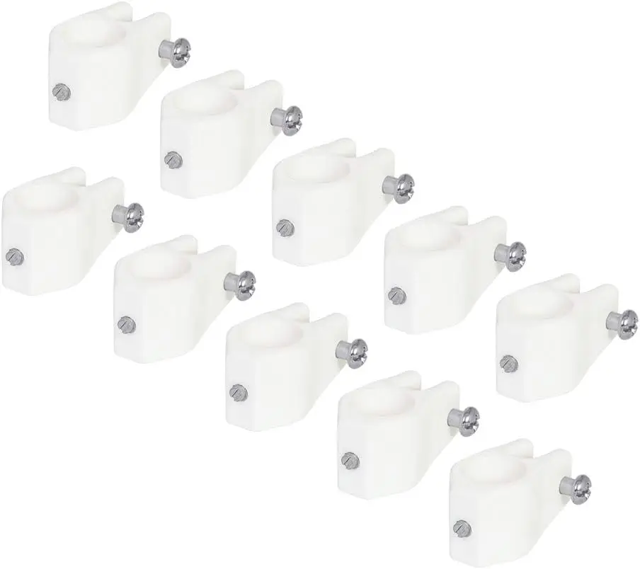 2 Pack White Nylon Jaw Slides for 3/4" Tubing Marine Bimini Top Hardware
2 Pack White Nylon Jaw Slides for 3/4" Tubing Marine Bimini Top Hardware