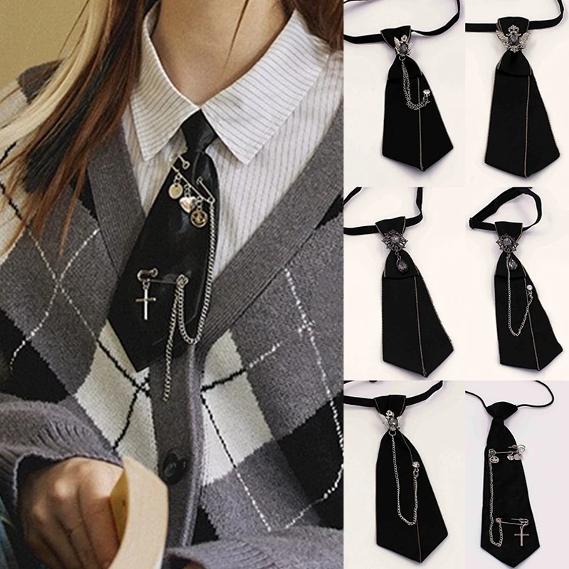 Hand Made Black Ribbon Tie Crystal Rhinestone Jewelry Men Shirts Hot New Girl Boys Collar Neck Ties School Uniform Women Necktie
Hand Made Black Ribbon Tie Crystal Rhinestone Jewelry Men Shirts Hot New Girl Boys Collar Neck Ties School Uniform Women Necktie