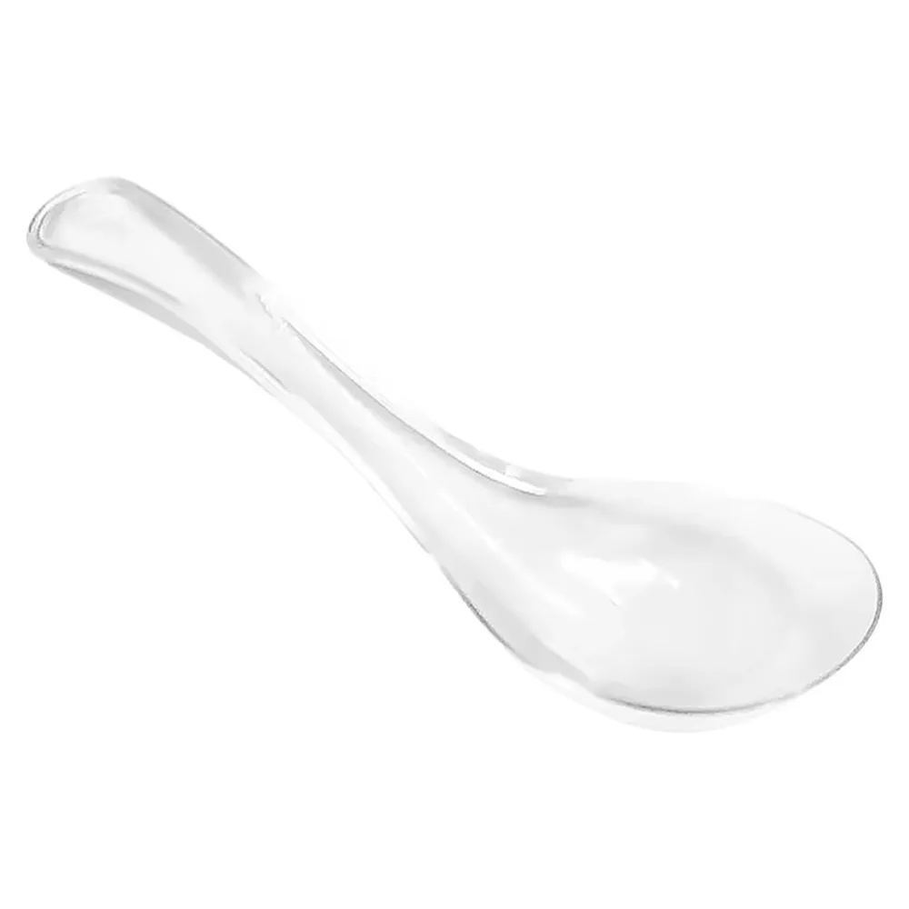 Easy To Clean Transparent Crystal Glass Spoon Exquisite Smooth Condiment Spoons Elegant Multifunctional Soup Spoons Hotel
Easy To Clean Transparent Crystal Glass Spoon Exquisite Smooth Condiment Spoons Elegant Multifunctional Soup Spoons Hotel
