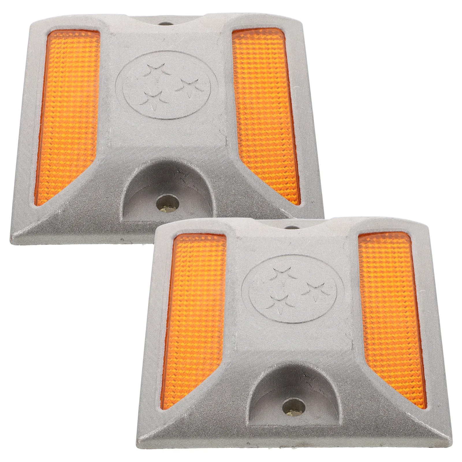 2Pcs Reflective Driveway Road Marker Raised Aluminum Durable Pavement Marker Studs Pavement Markers
2Pcs Reflective Driveway Road Marker Raised Aluminum Durable Pavement Marker Studs Pavement Markers