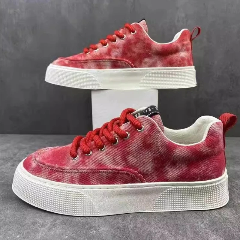 Spring 2025 Fashionable Men's Low-Top Lace-Up Casual Shoes Comfortable Lightweight Trendy Breathable round Toe Color
Spring 2025 Fashionable Men's Low-Top Lace-Up Casual Shoes Comfortable Lightweight Trendy Breathable round Toe Color