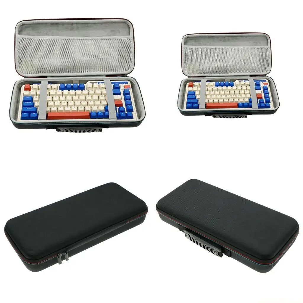 Защитный чехол для клавиатуры KZZI K75 RGB, 75% сверхтвердый материал EVA для клавиатуры и нежная внутренняя подкладка
Защитный чехол для клавиатуры KZZI K75 RGB, 75% сверхтвердый материал EVA для клавиатуры и нежная внутренняя подкладка