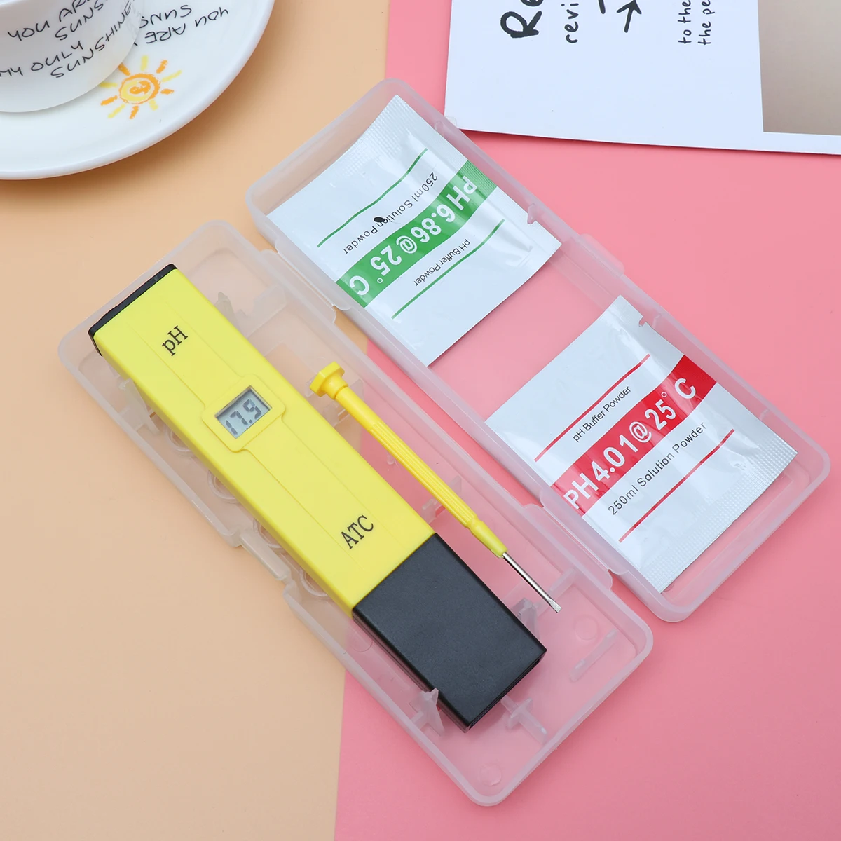 1Pcs PH Meter Tester Digital Acidometer for Water Quality Testing Pools Aquariums Hydroponics Wine Beer Food Acidometer
1Pcs PH Meter Tester Digital Acidometer for Water Quality Testing Pools Aquariums Hydroponics Wine Beer Food Acidometer