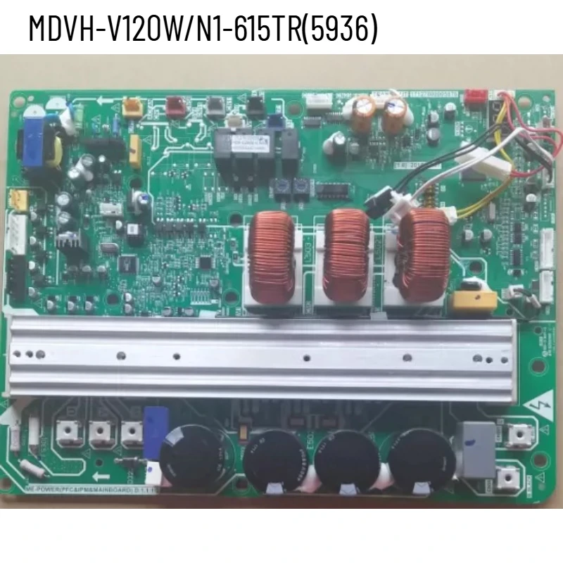 Suitable for Midea 120TR duct machine main board MDVH-V120W/N1-615TR (E1).D.
Suitable for Midea 120TR duct machine main board MDVH-V120W/N1-615TR (E1).D.