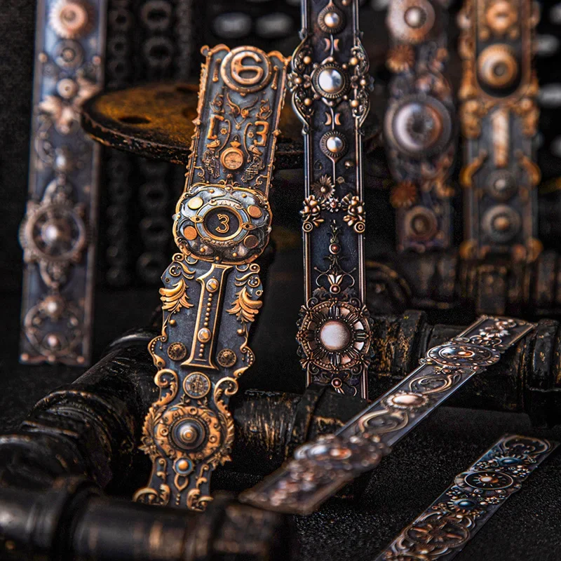 1pack/2pack Hard Card Sticker Punk Embossed Pack for Collage Borders Series Retro Long Strip Decoration 6 Designs
1pack/2pack Hard Card Sticker Punk Embossed Pack for Collage Borders Series Retro Long Strip Decoration 6 Designs