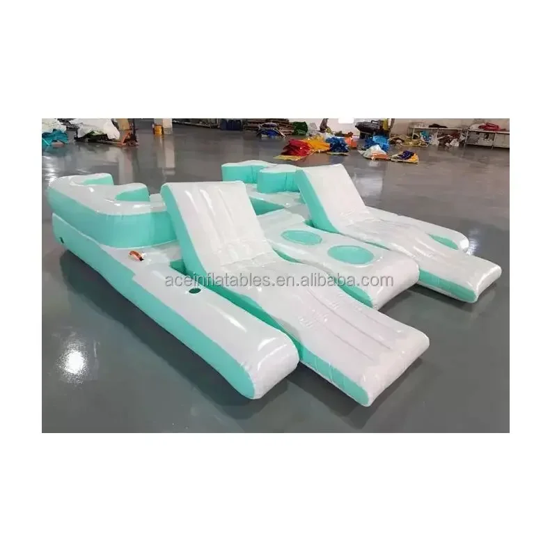 Hot sale custom size 6 person inflatable sofa Lake & River Seated dock Water Lounge Raft Inflatable Floating Island
Hot sale custom size 6 person inflatable sofa Lake & River Seated dock Water Lounge Raft Inflatable Floating Island