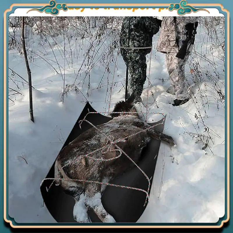 2Set Deer Drag Sled, Portable Ice Fishing Sled With Rope Multi-Purpose Dog Sled Game Hauler Sled For Hunting, Fire Wood Durable
2Set Deer Drag Sled, Portable Ice Fishing Sled With Rope Multi-Purpose Dog Sled Game Hauler Sled For Hunting, Fire Wood Durable