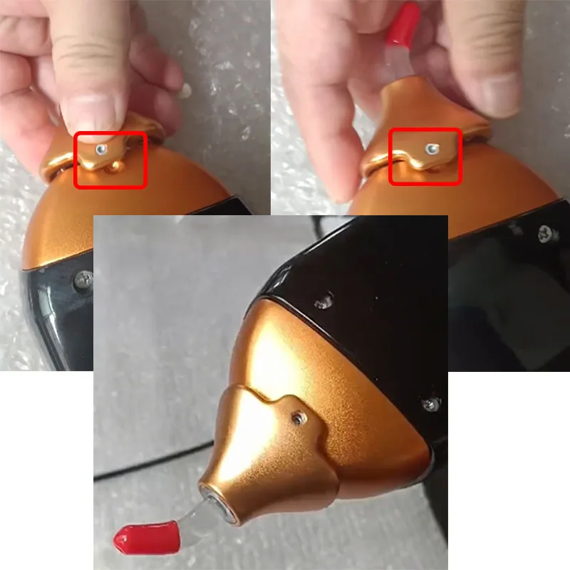 808 Diode hair removal handle nose hair removal accessory
808 Diode hair removal handle nose hair removal accessory