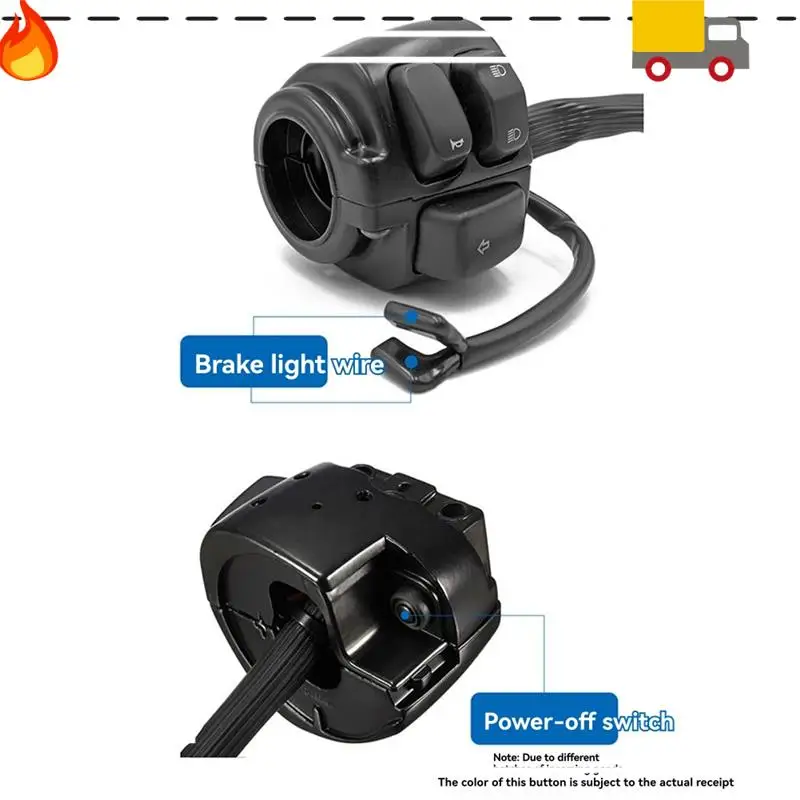 Handlebar Switch Handlebar Control Switch 25MM Handlebar Switch Electroplating Color
Handlebar Switch Handlebar Control Switch 25MM Handlebar Switch Electroplating Color