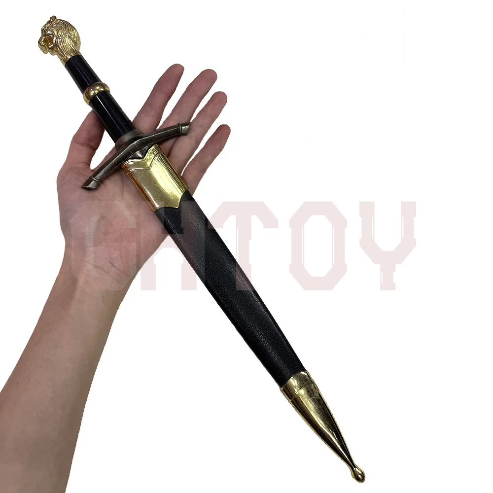 40cm European Lion Head Cross Short Swords Uncut Blade Weapons Model Desktop Display Ornaments Collection Birthday Gift for Boys
40cm European Lion Head Cross Short Swords Uncut Blade Weapons Model Desktop Display Ornaments Collection Birthday Gift for Boys