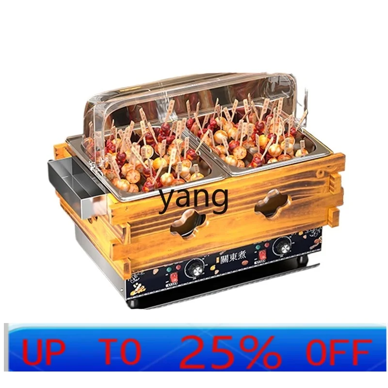 CX Oden Cooking Machine Commercial Convenience Store Electric Heating Wood Frame Cooking Stove Stall Malatang
CX Oden Cooking Machine Commercial Convenience Store Electric Heating Wood Frame Cooking Stove Stall Malatang