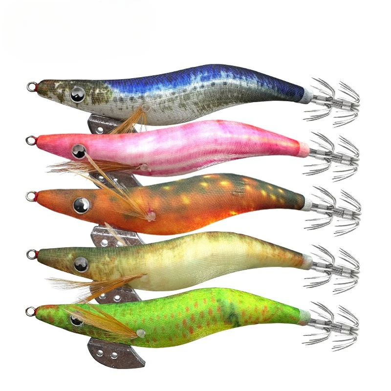 Glow in Dark Wood Shrimp Squid Jig Hook Rattle Beads Bionic Saltwater Sea Fishing Squid Octopus Cuttlefish Fishing Lure Bait
Glow in Dark Wood Shrimp Squid Jig Hook Rattle Beads Bionic Saltwater Sea Fishing Squid Octopus Cuttlefish Fishing Lure Bait