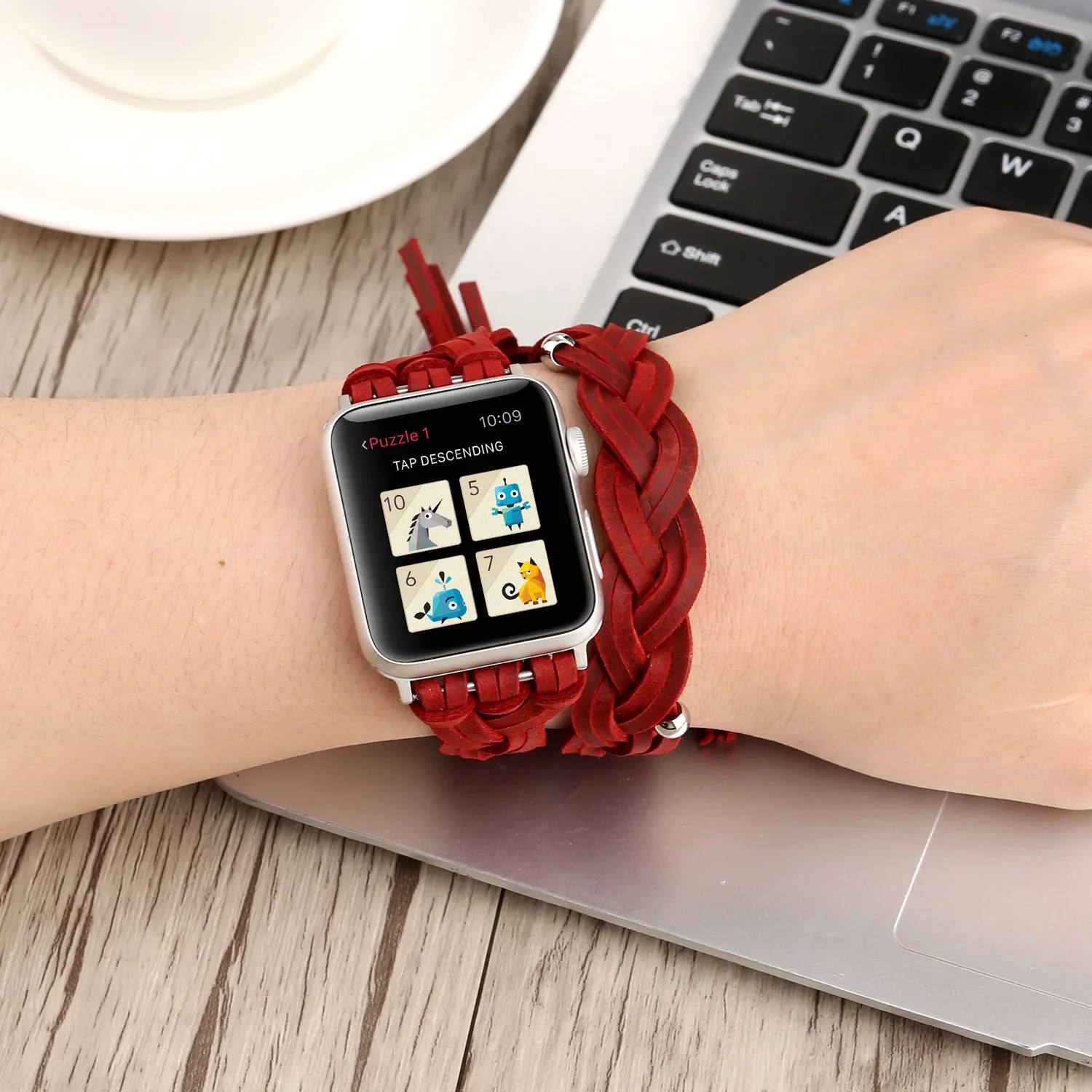 Кожаный Плетеный ремешок для Apple Watch лямки 10 9 8 7 45 мм 41 мм 42 мм 46 мм серия 6 5 4 SE 44 мм 40 мм Двойной строчный браслет
Кожаный Плетеный ремешок для Apple Watch лямки 10 9 8 7 45 мм 41 мм 42 мм 46 мм серия 6 5 4 SE 44 мм 40 мм Двойной строчный браслет