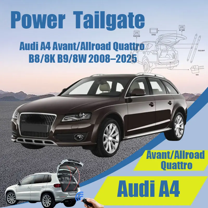 For Audi A4 Avant/Allroad Quattro B8/8K B9/8W Car Electric Tailgate Modified Auto Intelligent Trunk Automatic Lifting Door
For Audi A4 Avant/Allroad Quattro B8/8K B9/8W Car Electric Tailgate Modified Auto Intelligent Trunk Automatic Lifting Door