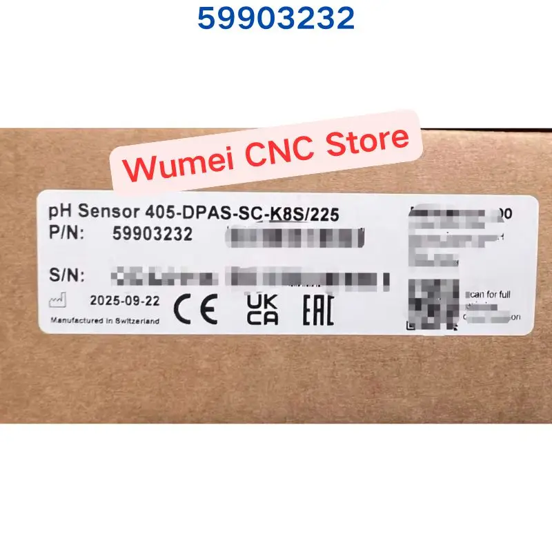brand new original PH Sensor 405-DPAS-SC-K8S/225 59903232
brand new original PH Sensor 405-DPAS-SC-K8S/225 59903232