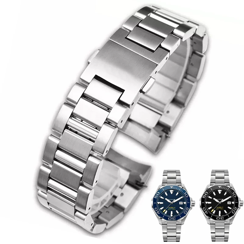 Solid Stainless Steel Watch Strap For Tag for Heuer Calera Series Watch Accessories Band Fine Steel 22mm 24mm watch chain
Solid Stainless Steel Watch Strap For Tag for Heuer Calera Series Watch Accessories Band Fine Steel 22mm 24mm watch chain