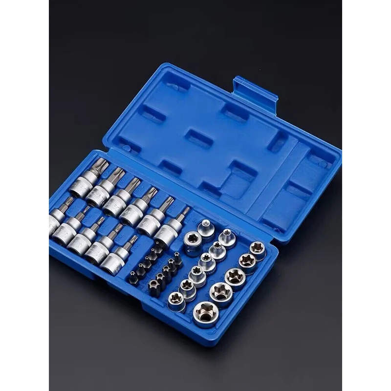 Box Dropshipping Star Sockets Bit Set Male Female E-Security Drive Handheld Tool Torque Star Socket
Box Dropshipping Star Sockets Bit Set Male Female E-Security Drive Handheld Tool Torque Star Socket