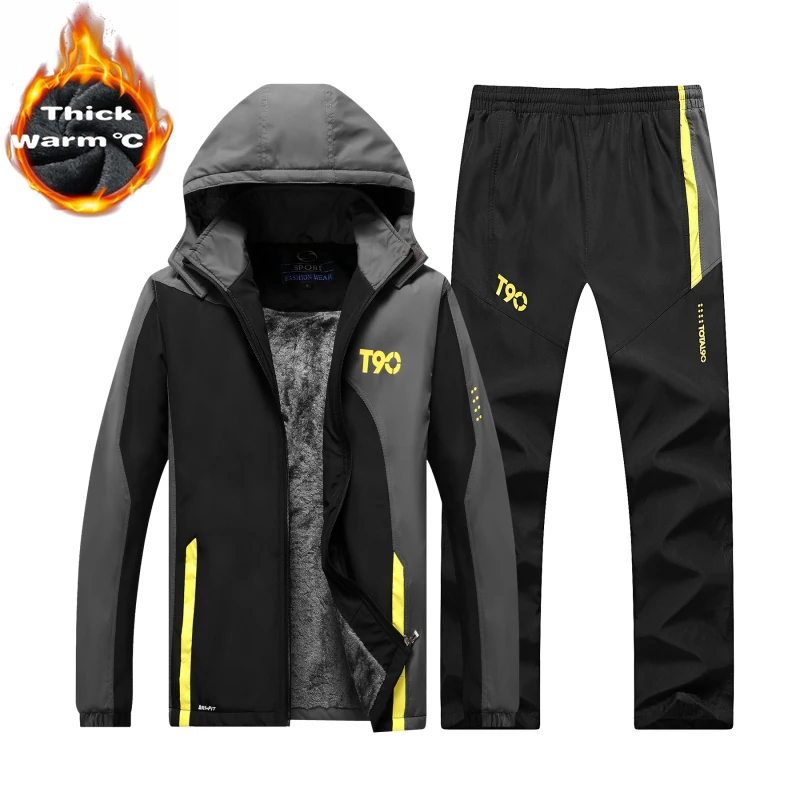 2022 Winter Thick Men Sports Suit Tracksuit Hooded Sportswear Zipper Cardigan Pants Casual Men Fleece Warm Sets
2022 Winter Thick Men Sports Suit Tracksuit Hooded Sportswear Zipper Cardigan Pants Casual Men Fleece Warm Sets