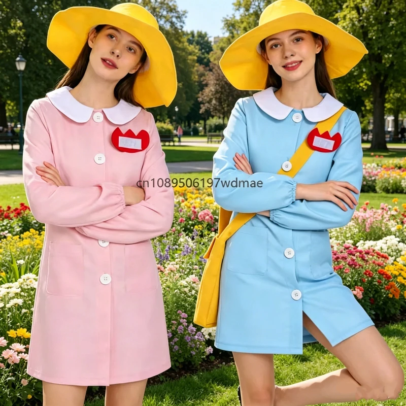 Adult Japanese Kindergarten Blue Uniform Women Pink Long Sleeve Costume School Party Stage Performance Cosplay Outfits
Adult Japanese Kindergarten Blue Uniform Women Pink Long Sleeve Costume School Party Stage Performance Cosplay Outfits