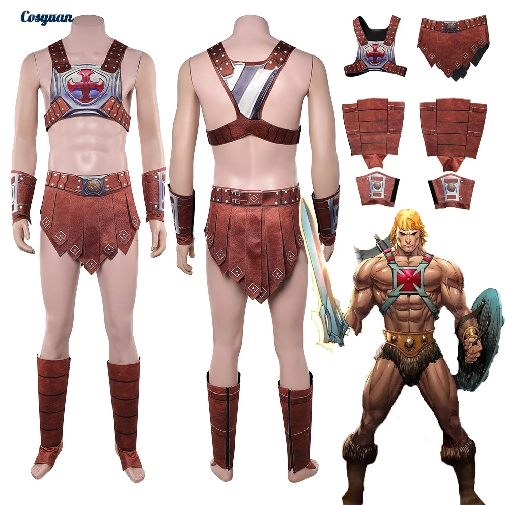 2026 Movie Universe Masters Cosplay He Man Top Skirt Cloth Men Party Disguise Roleplay Halloween Costume Carnival Outfits Suits
2026 Movie Universe Masters Cosplay He Man Top Skirt Cloth Men Party Disguise Roleplay Halloween Costume Carnival Outfits Suits