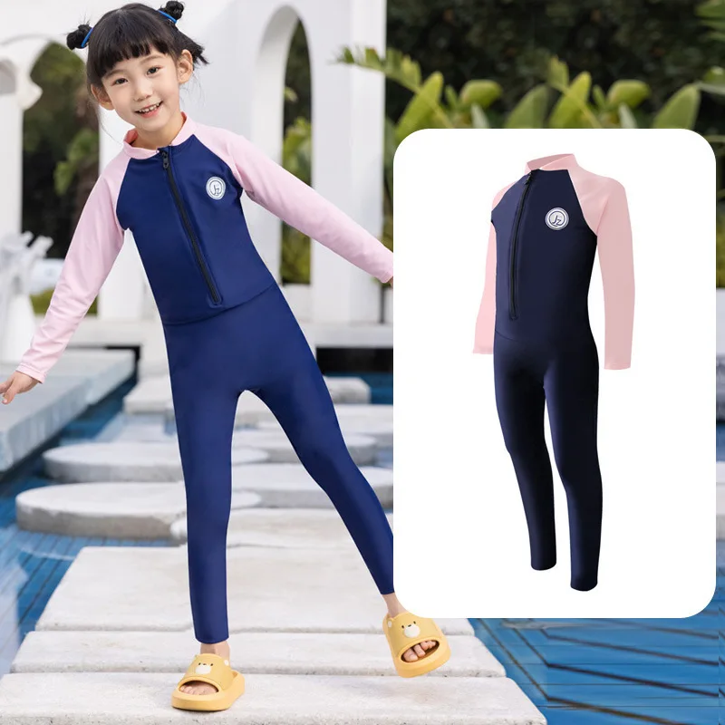 Kids Swimsuit, Full Body Sunsuit, Youth Boy's and Girl's One Piece Water Suit Long Sleeve Rush Guard for Swimming Toddler 2-10Y
Kids Swimsuit, Full Body Sunsuit, Youth Boy's and Girl's One Piece Water Suit Long Sleeve Rush Guard for Swimming Toddler 2-10Y