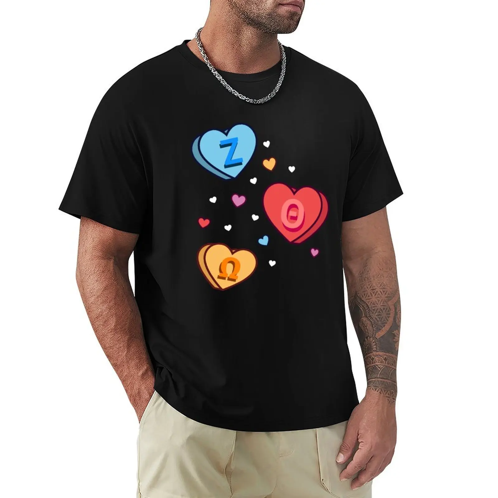 ZTO Candy Hearts T-Shirt affliction shirts luxury designer black t-shirts for men
ZTO Candy Hearts T-Shirt affliction shirts luxury designer black t-shirts for men