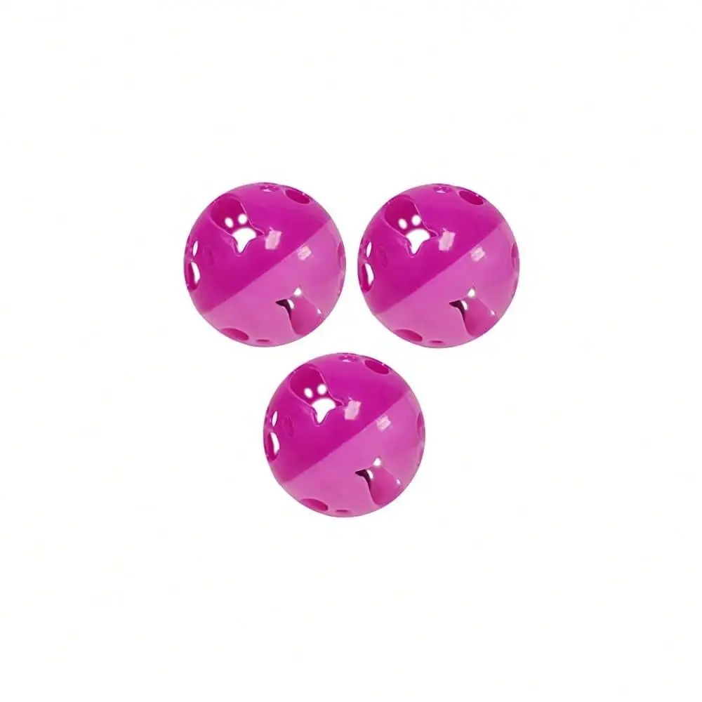 Ball Toy With Bell Larger Size, Bells Jingle As Balls Roll, 3 Pack, Set Of 3 Cat Toys For Small Or Large Cats, Or Other Animals
Ball Toy With Bell Larger Size, Bells Jingle As Balls Roll, 3 Pack, Set Of 3 Cat Toys For Small Or Large Cats, Or Other Animals