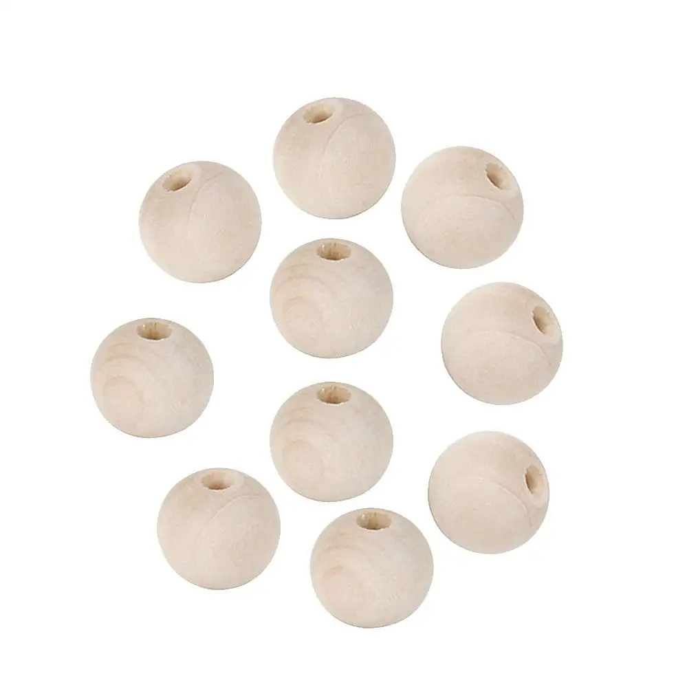 10 Pcs Wooden Beads Simple Round Craft Jewelry Making Creative Accessories Home Decoration Popular Decor Items
10 Pcs Wooden Beads Simple Round Craft Jewelry Making Creative Accessories Home Decoration Popular Decor Items