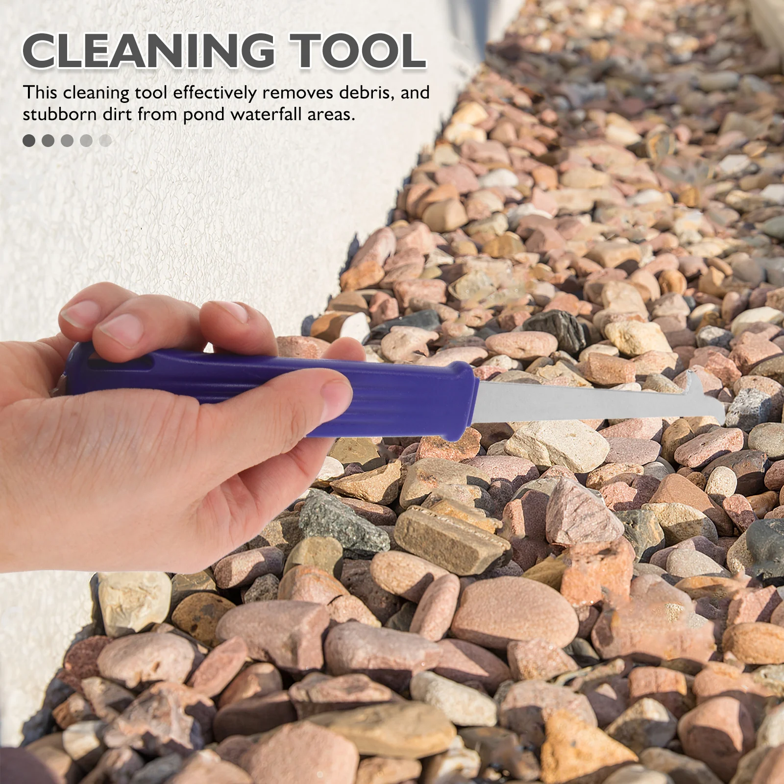 2Pcs Garden Fountain Spillway Cleaning Tools Comfortable Plastic Handle Pond Waterfall Cleaner for Outdoor Fountain Debris
2Pcs Garden Fountain Spillway Cleaning Tools Comfortable Plastic Handle Pond Waterfall Cleaner for Outdoor Fountain Debris