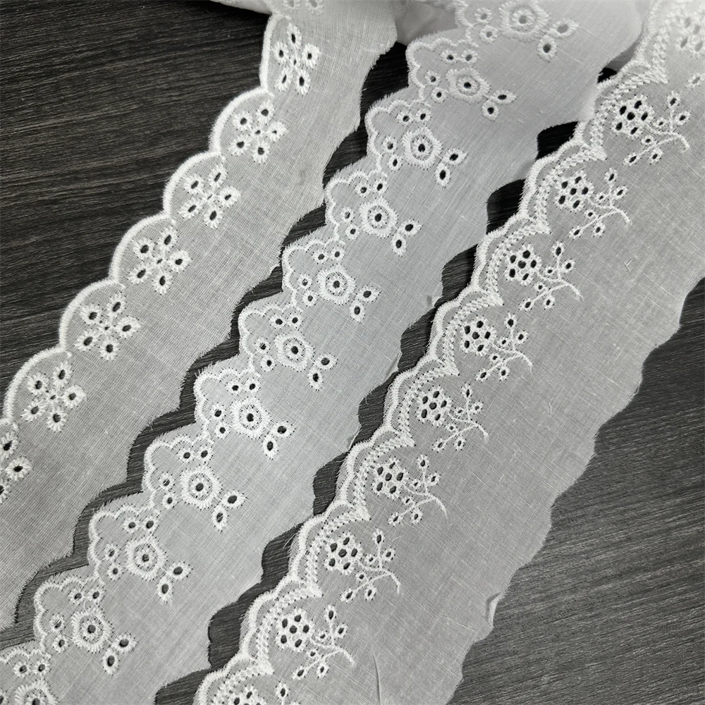 Wholesale Trimmings Heart Bow Cotton Embroidery Lace Trim Fabrics for Dresses Clothing Accessories
Wholesale Trimmings Heart Bow Cotton Embroidery Lace Trim Fabrics for Dresses Clothing Accessories