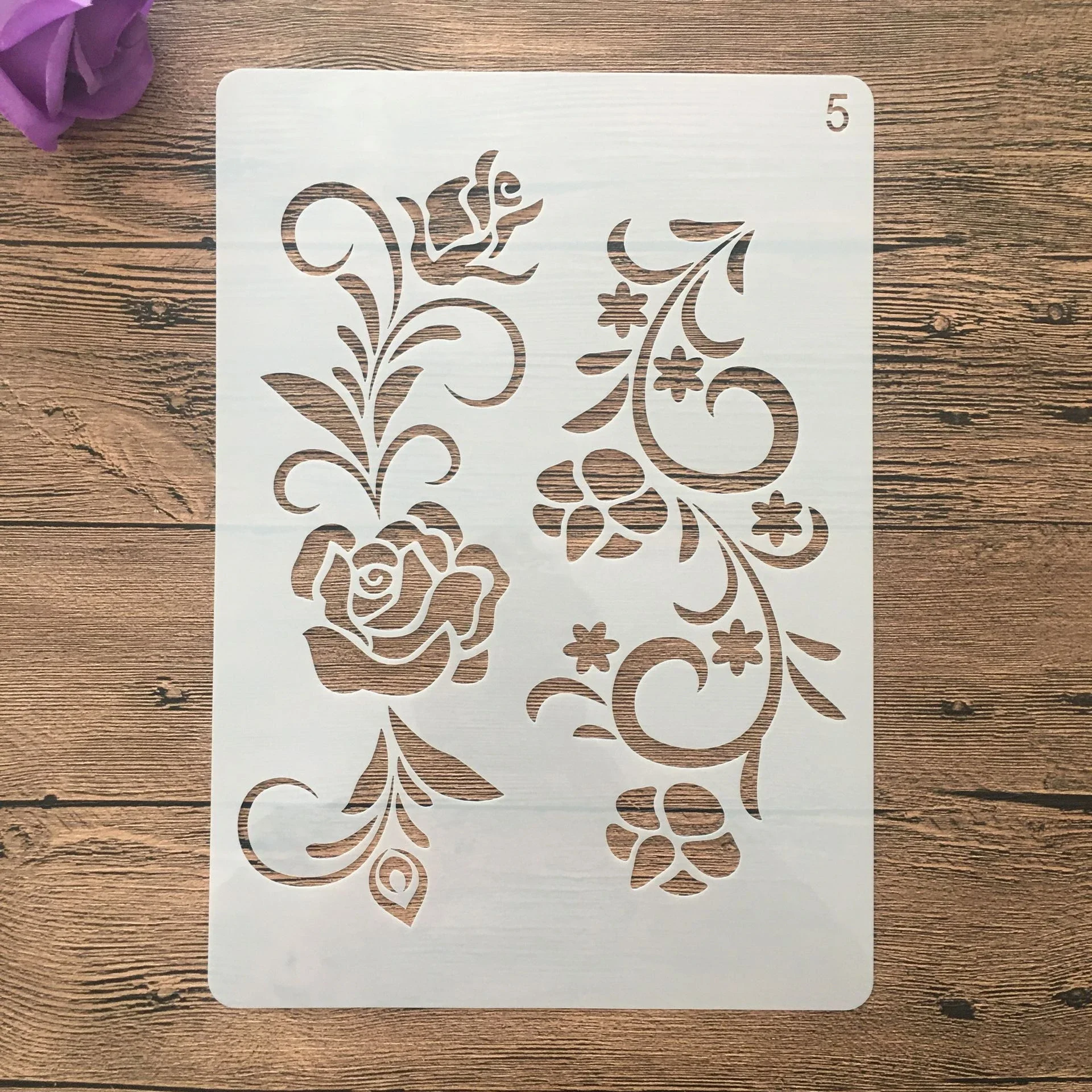 A4 size rose flowers Wall Painting Stencils Stamp Scrapbook Album Decorative Embossing Craft Paper DIY Flower Label stencil
A4 size rose flowers Wall Painting Stencils Stamp Scrapbook Album Decorative Embossing Craft Paper DIY Flower Label stencil