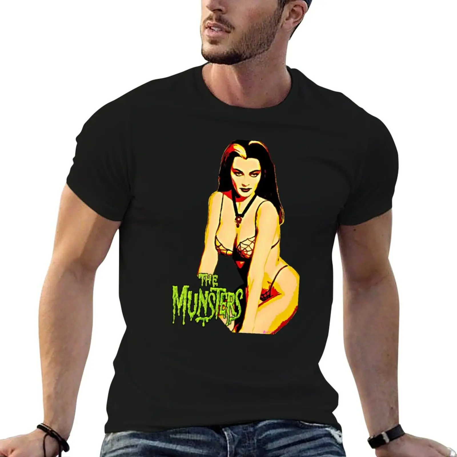POP tshirt 100% man LILY cotton T-Shirt cotton t 100% shirts MUNSTER
POP tshirt 100% man LILY cotton T-Shirt cotton t 100% shirts MUNSTER