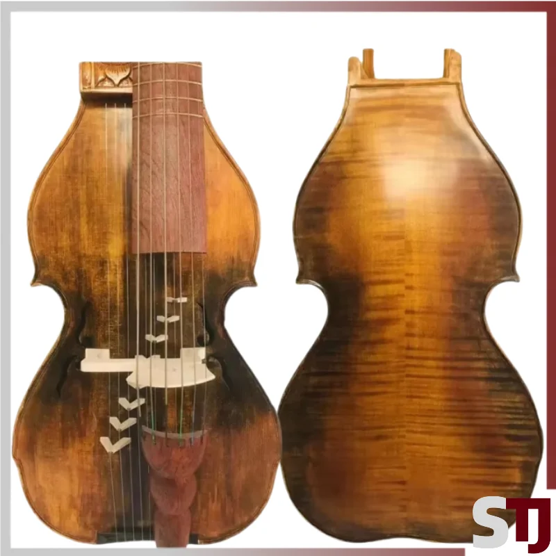 7 bridges 1/4"new viola da gamba Professional SONG 19 baryton with best Maestro (6x8) strings #11866
7 bridges 1/4"new viola da gamba Professional SONG 19 baryton with best Maestro (6x8) strings #11866