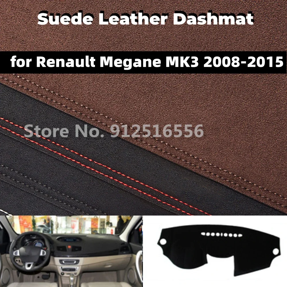 Для Renault Megane 3 MK3 2008-2015 Coupe CC GT замшевый коврик для приборной панели, коврик для приборной панели, нескользящий солнцезащитный козырек, аксессуары, протектор
Для Renault Megane 3 MK3 2008-2015 Coupe CC GT замшевый коврик для приборной панели, коврик для приборной панели, нескользящий солнцезащитный козырек, аксессуары, протектор