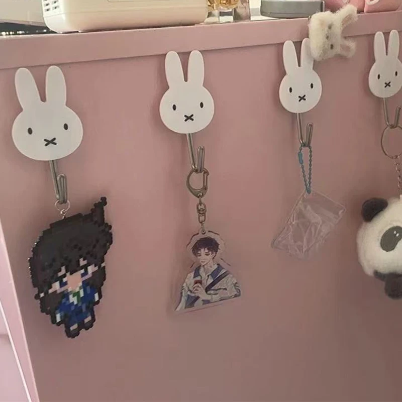 2pcs Cute Miffy Rabbit Decorative Hook Hole-free Adhesive Hook Kawaii Cartoon Dormitory Kitchen Bathroom Gift Daily Use
2pcs Cute Miffy Rabbit Decorative Hook Hole-free Adhesive Hook Kawaii Cartoon Dormitory Kitchen Bathroom Gift Daily Use
