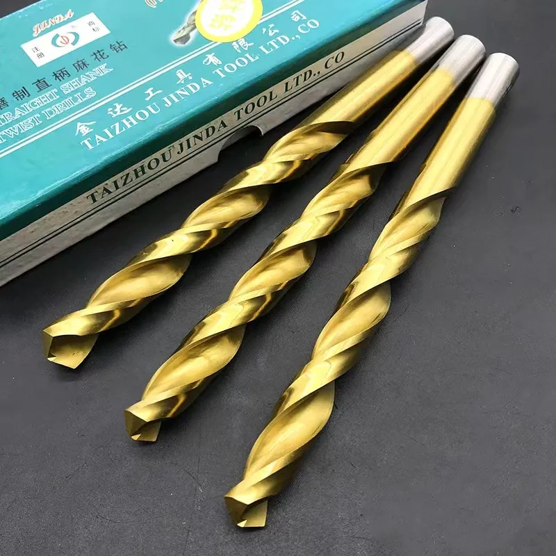 10PCS 9mm-13mm High Speed Steel Coated Straight Shank Twist Drill Bits For Metal (9mm/9.5mm/10mm/10.5mm/11mm/12mm/13mm)
10PCS 9mm-13mm High Speed Steel Coated Straight Shank Twist Drill Bits For Metal (9mm/9.5mm/10mm/10.5mm/11mm/12mm/13mm)
