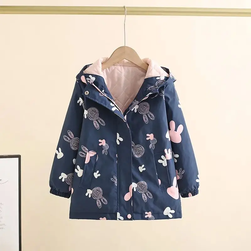 Girls' Coat Autumn/Winter New Middle and Big Children's Cotton Thickened Cotton Coat Fashionable Girl Winter Jacket
Girls' Coat Autumn/Winter New Middle and Big Children's Cotton Thickened Cotton Coat Fashionable Girl Winter Jacket