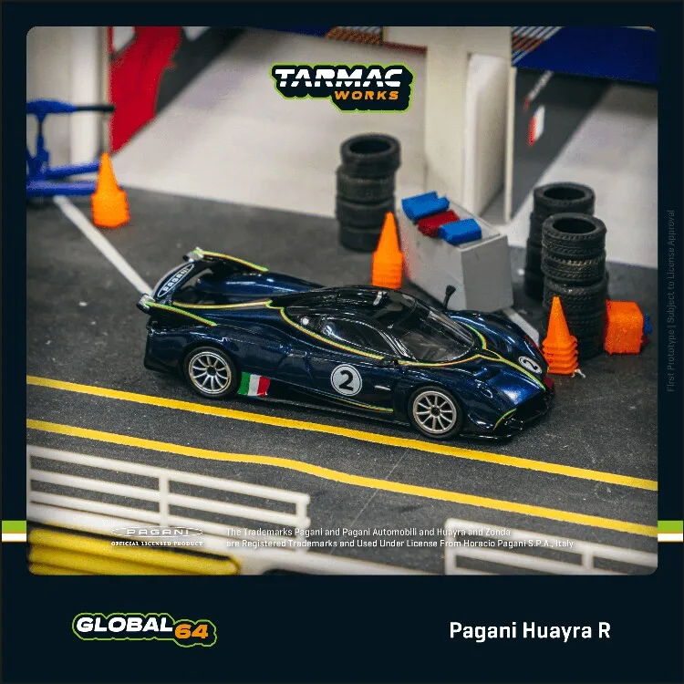 Diecast TW 1:64 Scale Pagani Huayra R #2 Alloy Car Model
Diecast TW 1:64 Scale Pagani Huayra R #2 Alloy Car Model