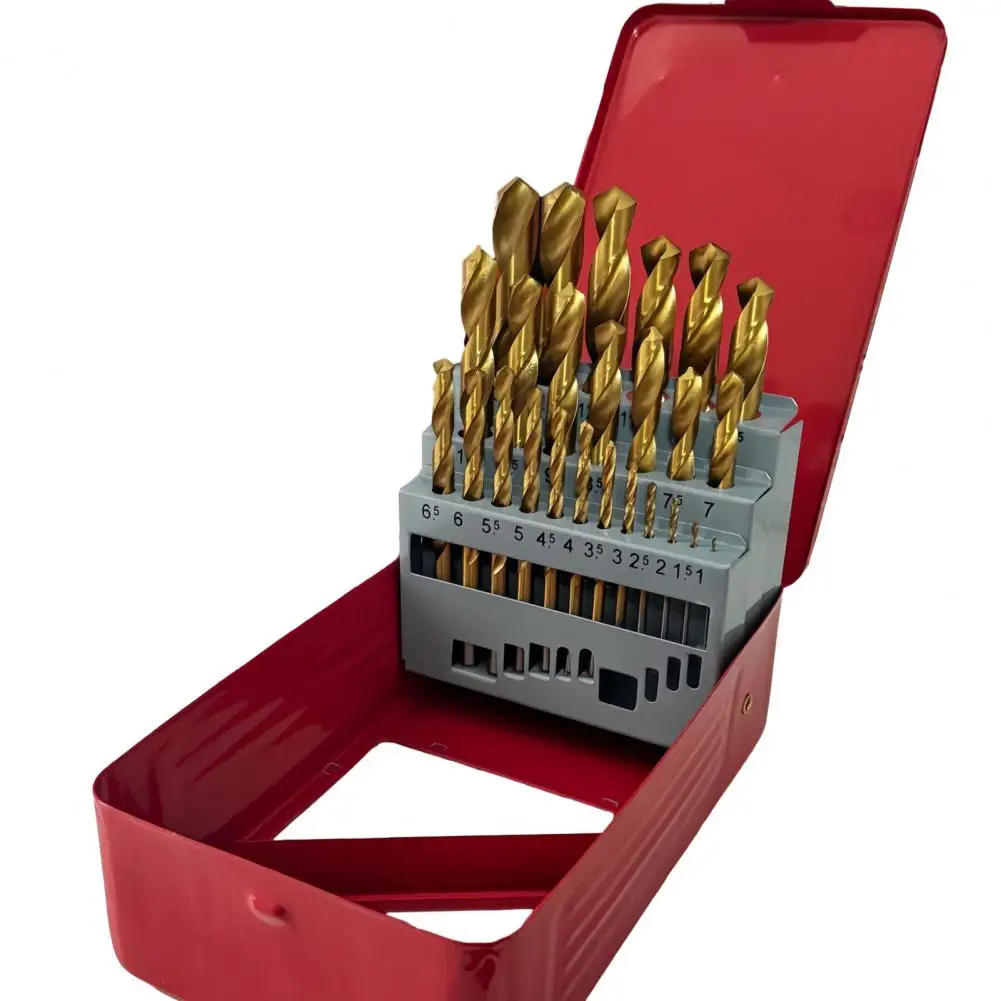 Efficient Blade Edge Drill Bit High-speed Steel Drill Bit Heavy Duty Coated Steel Drill Bits Set for Corrosion Resistant
Efficient Blade Edge Drill Bit High-speed Steel Drill Bit Heavy Duty Coated Steel Drill Bits Set for Corrosion Resistant