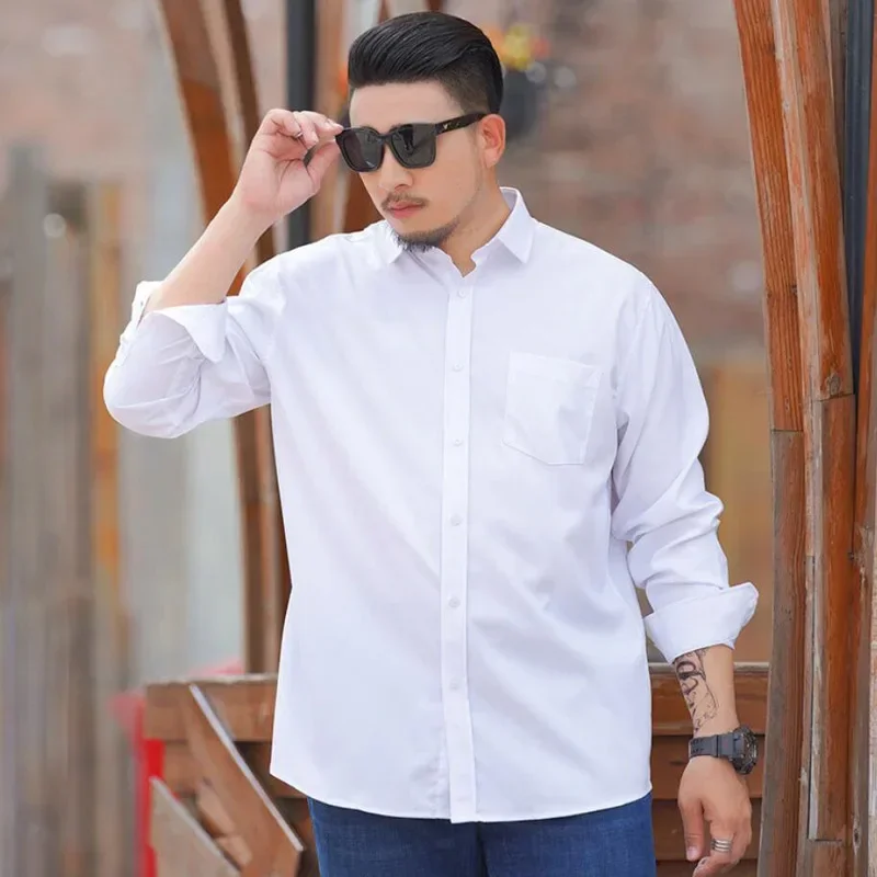 High quality autumn 10XL 12XL 11XL Large Size Men Shirt long Sleeved purple Black Business formal Mens oversize office Shirt 60
High quality autumn 10XL 12XL 11XL Large Size Men Shirt long Sleeved purple Black Business formal Mens oversize office Shirt 60