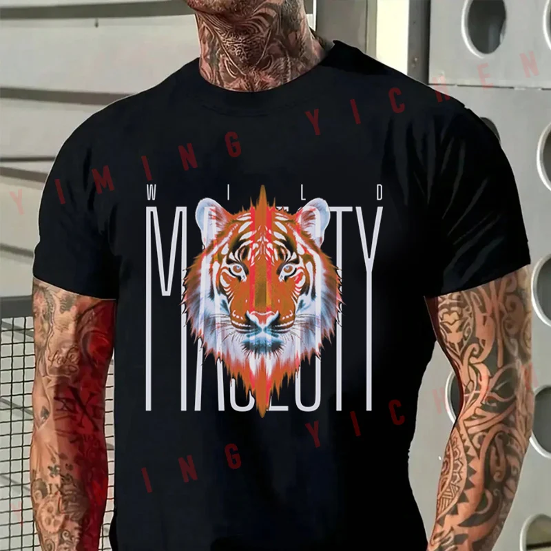 The Head Of A Tiger In The Middle Men T-Shirt Moto Cotton Summer O-neck Short Sleeve Fashion Hip Hop Tee
The Head Of A Tiger In The Middle Men T-Shirt Moto Cotton Summer O-neck Short Sleeve Fashion Hip Hop Tee