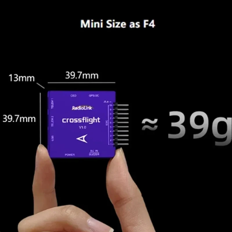 Radiolink New Crossflight Flight Controller 2-12s 10 Pwm Wih Osd Module Ts100 Gps M10n M8n Fpv Drone Heli Airplane Car Boat
Radiolink New Crossflight Flight Controller 2-12s 10 Pwm Wih Osd Module Ts100 Gps M10n M8n Fpv Drone Heli Airplane Car Boat
